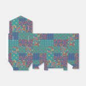 Hübsche nostalgische falsche Patchwork-Zelt-Gesche Geschenkschachtel (Ungefaltet)