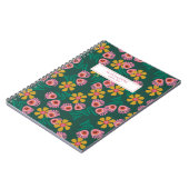 hübsche Noten mit Blumenbezug - Notizheft Notizblock (Linke Seite)