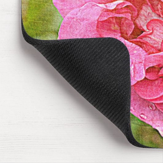 Hübsche November-Rosen Mousepad (Ecke)