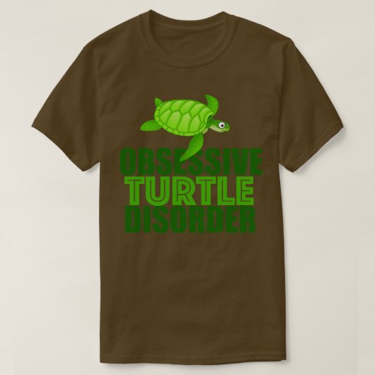 Hübsche, obsessive Schildkrötenstörung T-Shirt (Design vorne)
