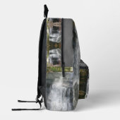 Hübsche Ölgemälde für Wasserfälle Personalisiert Bedruckter Rucksack (Links)