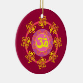 Hübsche Om-Symbolschmuck Keramikornament (Rechts)