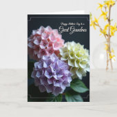 Hübsche Oma Blumenkarte Karte (Gelbe Blume)
