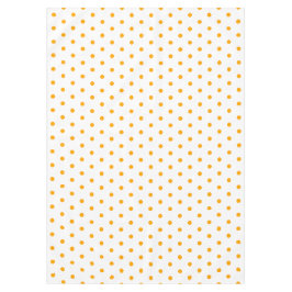 Hübsche Orange Polka Dots Tischdecke