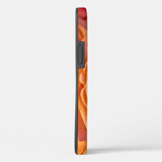 Hübsche Orange Rose Art Nah Up Phone Case (Rückseite / Rechts)
