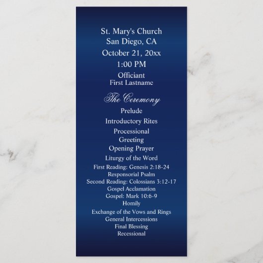 Hübsche orangefarbene Blume für Navy Blue Programm (Rückseite)