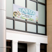 Hübsche Ostereierjagd Außenbereich Banner (Äußeres Gebäude)