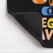 Hübsche Ostereierjagd mit Lastwagen und Baugewerbe Mousepad (Ecke)