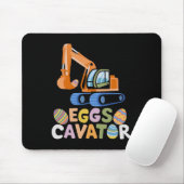 Hübsche Ostereierjagd mit Lastwagen und Baugewerbe Mousepad (Mit Mouse)