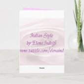 Hübsche Ostergrußkarte Feiertagskarte (Rückseite)