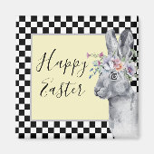 Hübsche Osterkaninchen Magnet (Vorne)