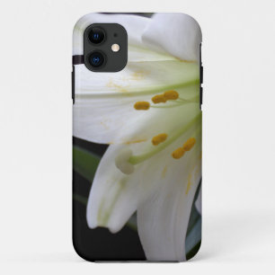 Hübsche Osterlilie-Blume in Schwarz Case-Mate iPhone Hülle