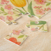 Hübsche Ostern-/Frühjahrsblumen Puzzle (Seite)