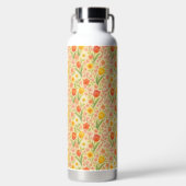 Hübsche Ostern-/Frühling-musterblumen Trinkflasche (Vorderseite)