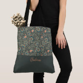 Hübsche Paisley-Tasche mit Monogramm Tasche (Von Nahem)