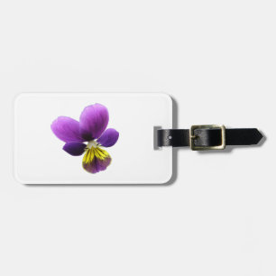 Hübsche Pansy Custom Luggage Tag Gepäckanhänger