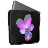 Hübsche Pansy-Laptop-Tasche Laptopschutzhülle (Vorne Rechts)