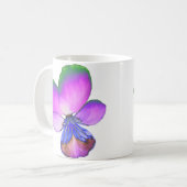 Hübsche Pansy Tasse (Vorderseite Links)