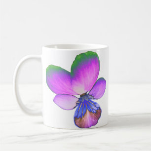 Hübsche Pansy Tasse