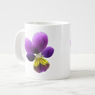 Hübsche Pansy Tasse