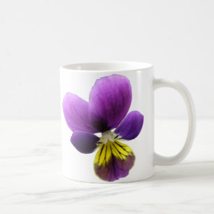 Hübsche Pansy Tasse