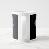 Hübsche Pansy Tasse (Rückseite)