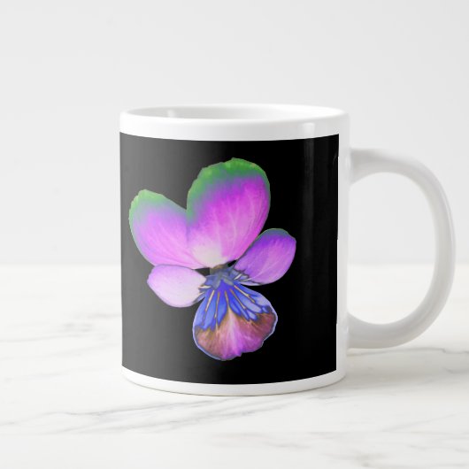 Hübsche Pansy Tasse (Rechts)