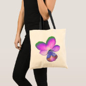 Hübsche Pansy Tote Bag Tragetasche (Vorderseite (Produkt))