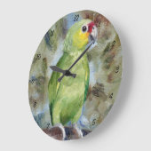 Hübsche Papageien-Wand-Uhr Große Wanduhr (Winkel)