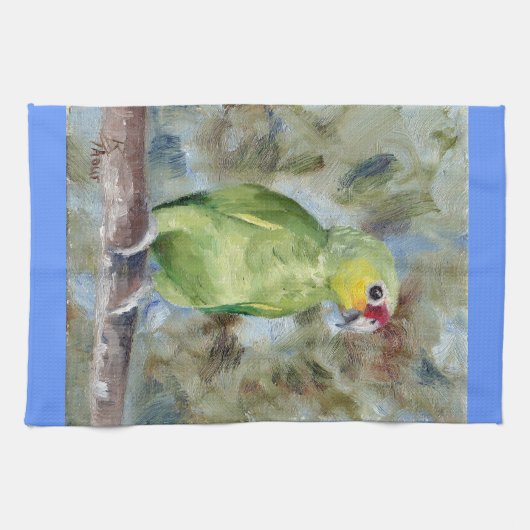 Hübsche Papageienhandtücher Handtuch (Horizontal)