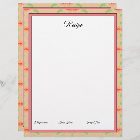 Hübsche Papierdesigns (Vorne/Hinten)