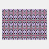 Hübsche Papierhandwanne oder Schublade Geschenkpapier Set (Vorderseite 2)