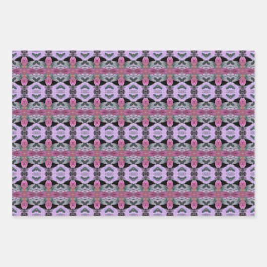 Hübsche Papierhandwanne oder Schublade Geschenkpapier Set (Vorderseite 2)