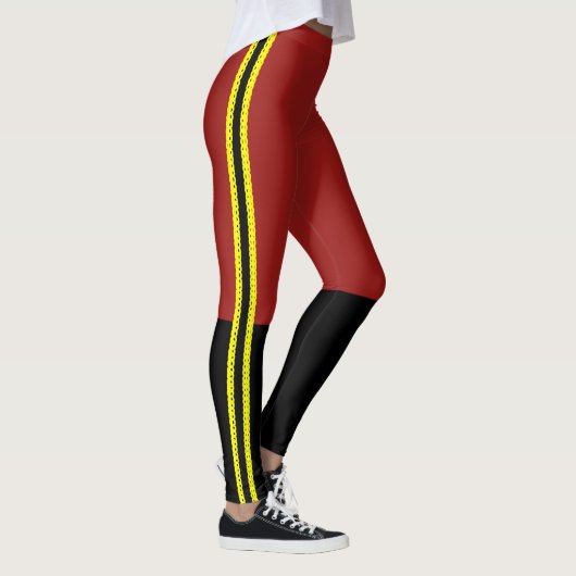 HÜBSCHE PARADE MAJORETTE-LEGGINGS nach Slipperywin Leggings (Rechts)