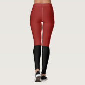 HÜBSCHE PARADE MAJORETTE-LEGGINGS nach Slipperywin Leggings (Rückseite)