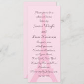 Hübsche Pariser Probe Einladung (Vorne/Hinten)