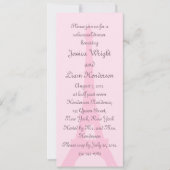 Hübsche Pariser Probe Einladung (Vorderseite)