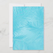 Hübsche Party Einladung der Sommerwache (Rückseite)