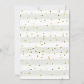 Hübsche Party Einladung zu Weihnachten (Rückseite)