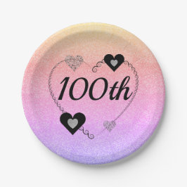 Hübsche Party Teller 100.