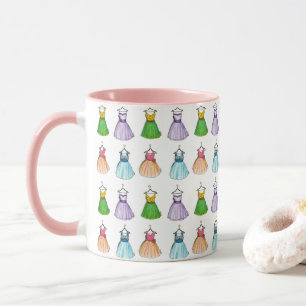 Hübsche Partykleider im Retro-Vintage-Stil der 50e Tasse