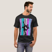 Hübsche Pasta Rosa Geburtstagsfeiern T-Shirt (Vorne ganz)