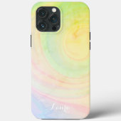 Hübsche Pastel Abstrakt Stilvolle Trendy Inspirivi Case-Mate iPhone Hülle (Rückseite)