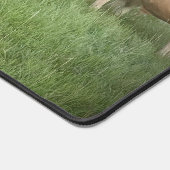 Hübsche Pastel Charolais Rinder auf Weiden Schreibtischunterlage (Ecke)