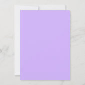 Hübsche Pastel Elephant Babydusche Einladung (Rückseite)