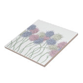 Hübsche Pastel-farbige Blume Fliese (Seite)