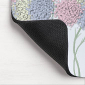 Hübsche Pastel-farbige Blume Mousepad (Ecke)