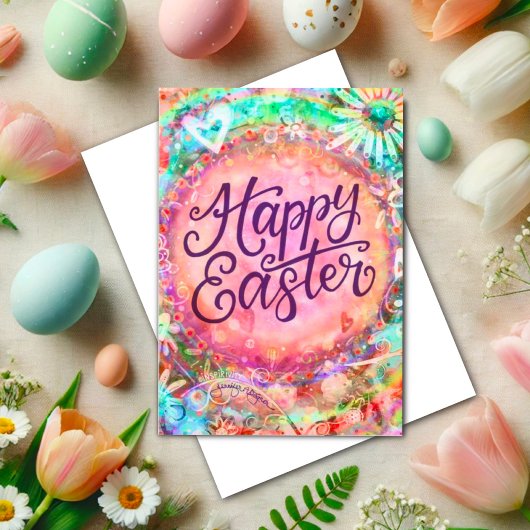 Hübsche Pastel Inspiration Ostern Karte