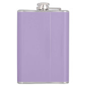 Hübsche Pastel Lilac / Lavendel / Lila Flachmann (Rückseite)