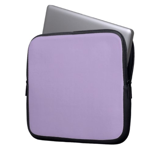 Hübsche Pastel Lilac / Lavendel / Lila Laptopschutzhülle (Vorderseite Links)